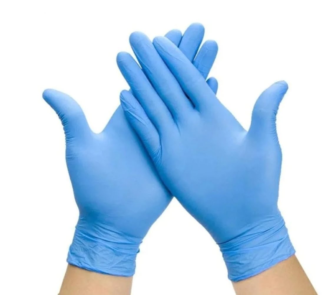 Guantes de Nitrilo Azul Talla L
