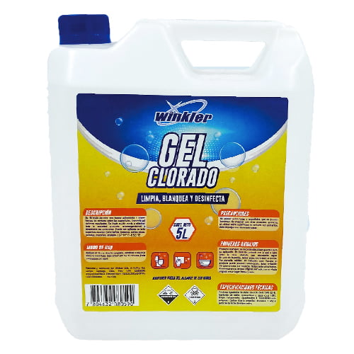 Cloro gel industrial Winkler WK-745 H 5 litros