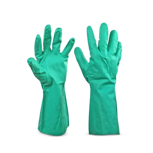 Guante de Nitrilo Verde x Par