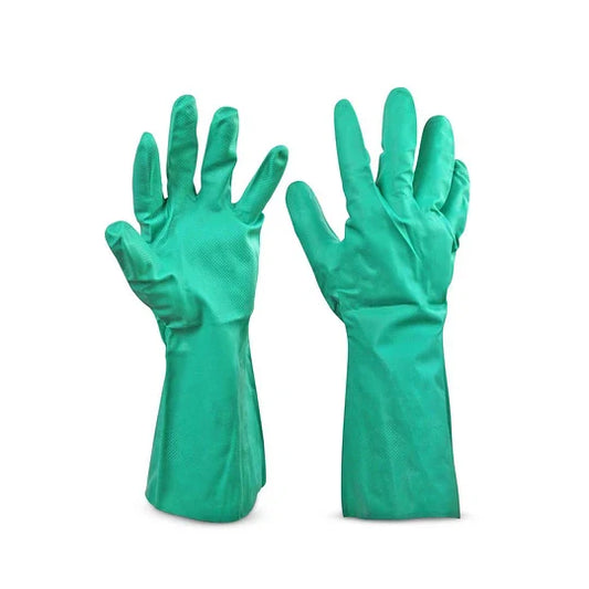 Guante de Nitrilo Verde x Par