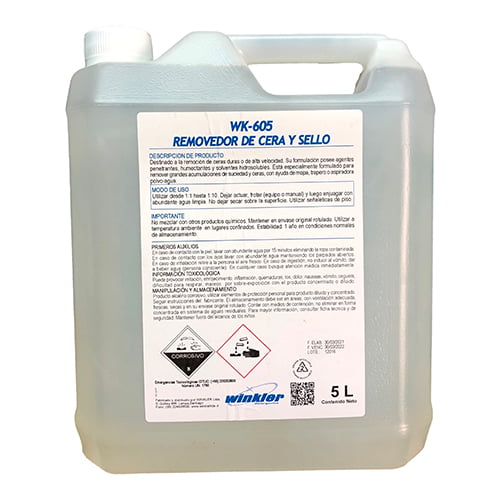 Removedor de sello o cera Winkler WK-605 5 litros